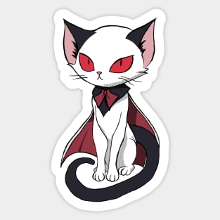 Vampire Cat Sticker